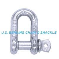 U.S. BENDING CHAIN D SHACKLE