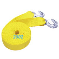 2" X 20' 9000 lbs Tow Strap with Hooks