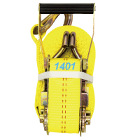 2＂X 27＇ 10,000 lbs Double 〝J〞 Hook Ratchet Yellow
